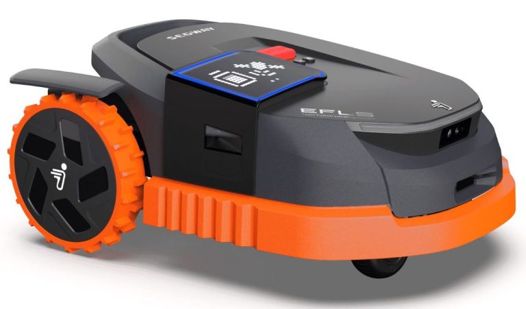 Moderner Segway Navimow Mähroboter für präzises und automatisches Rasenmähen“